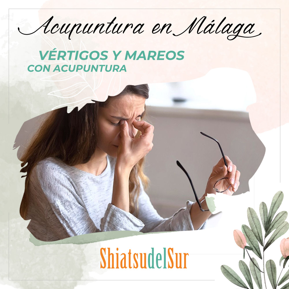 Vértigos y mareos con acupuntura en Málaga